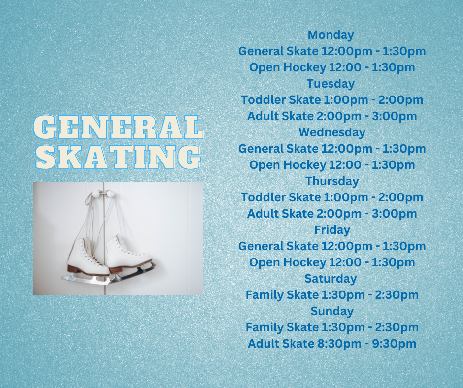 General Skating Schedule